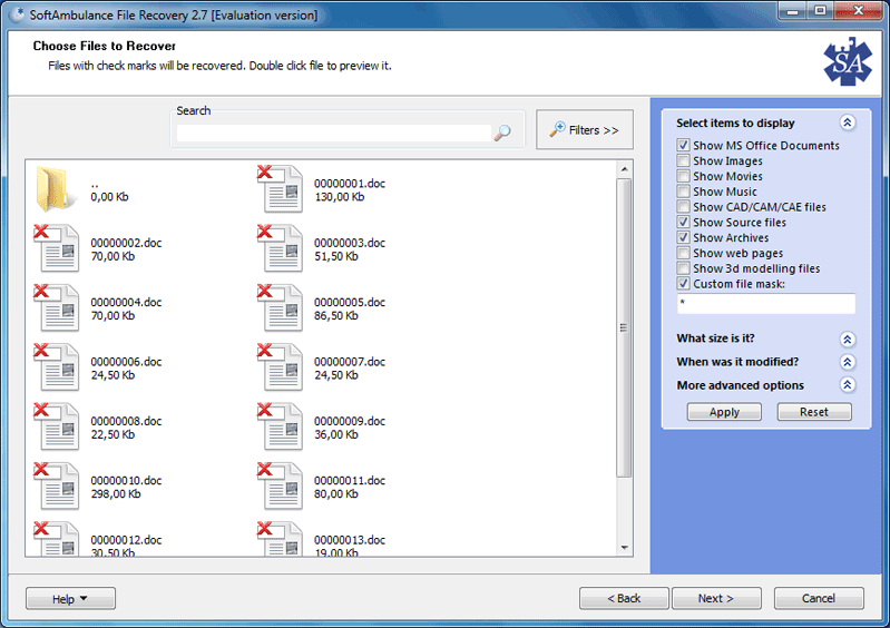SoftAmbulance Uneraser Screenshot